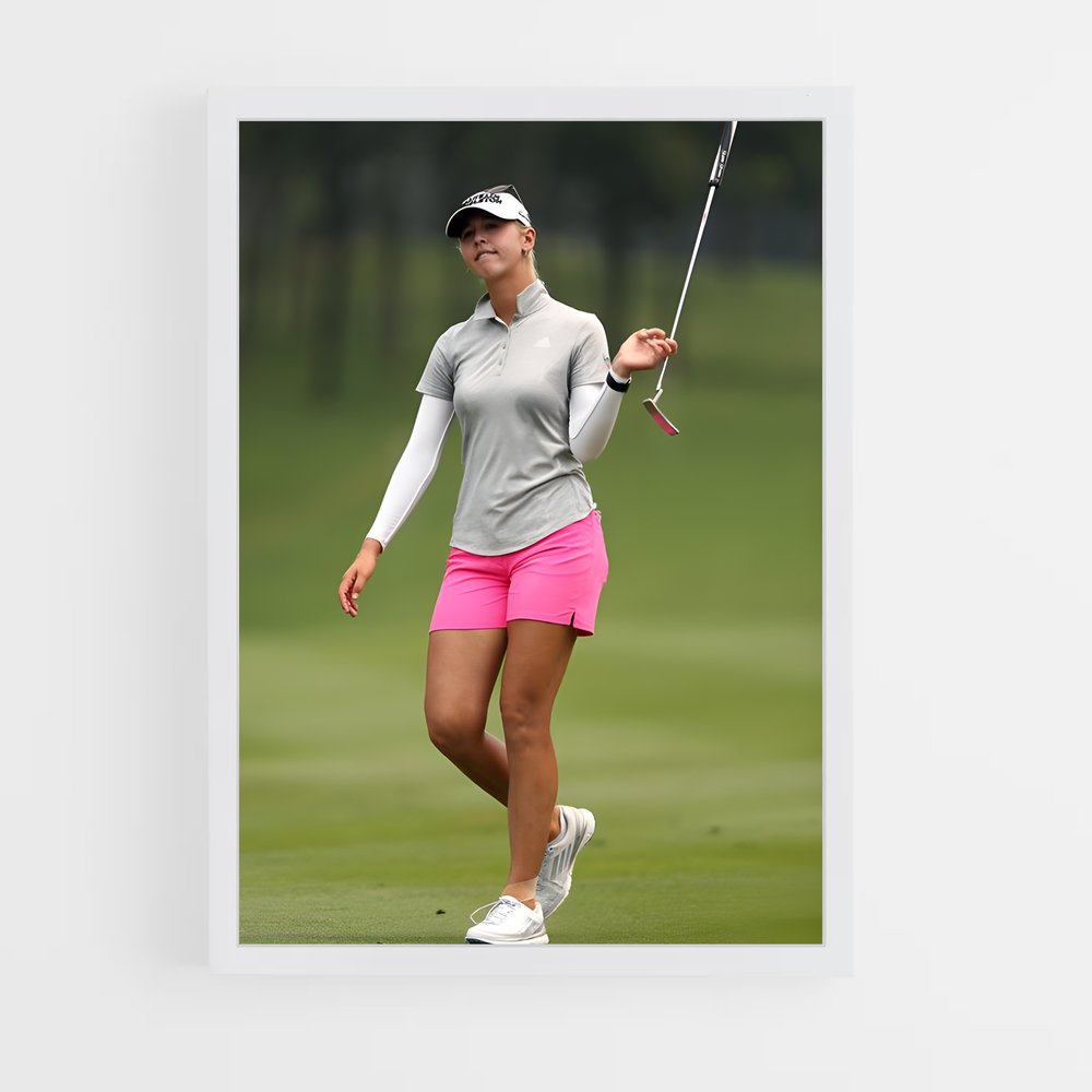 Poster Jessica de korda – affiche Golf (vue 3)